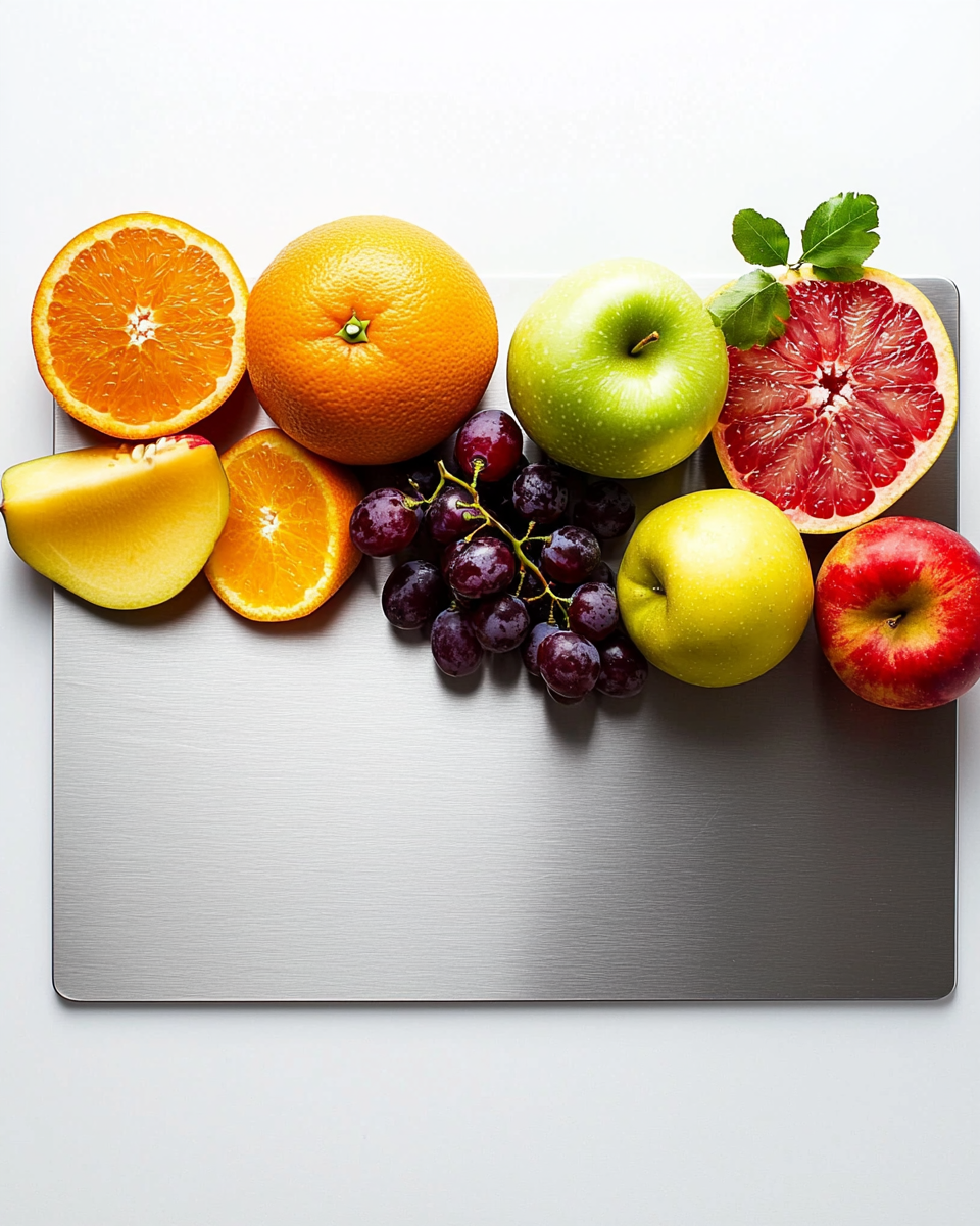 Stainless Steel Chopping Board (35x31cm)